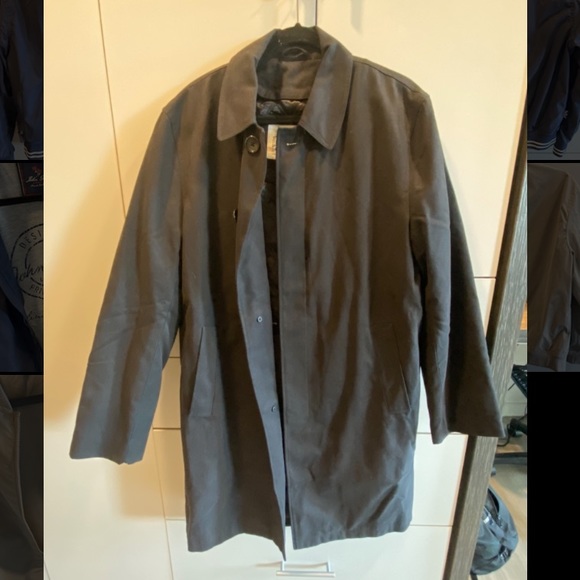 London Fog Mens Durham Raincoat 38r 